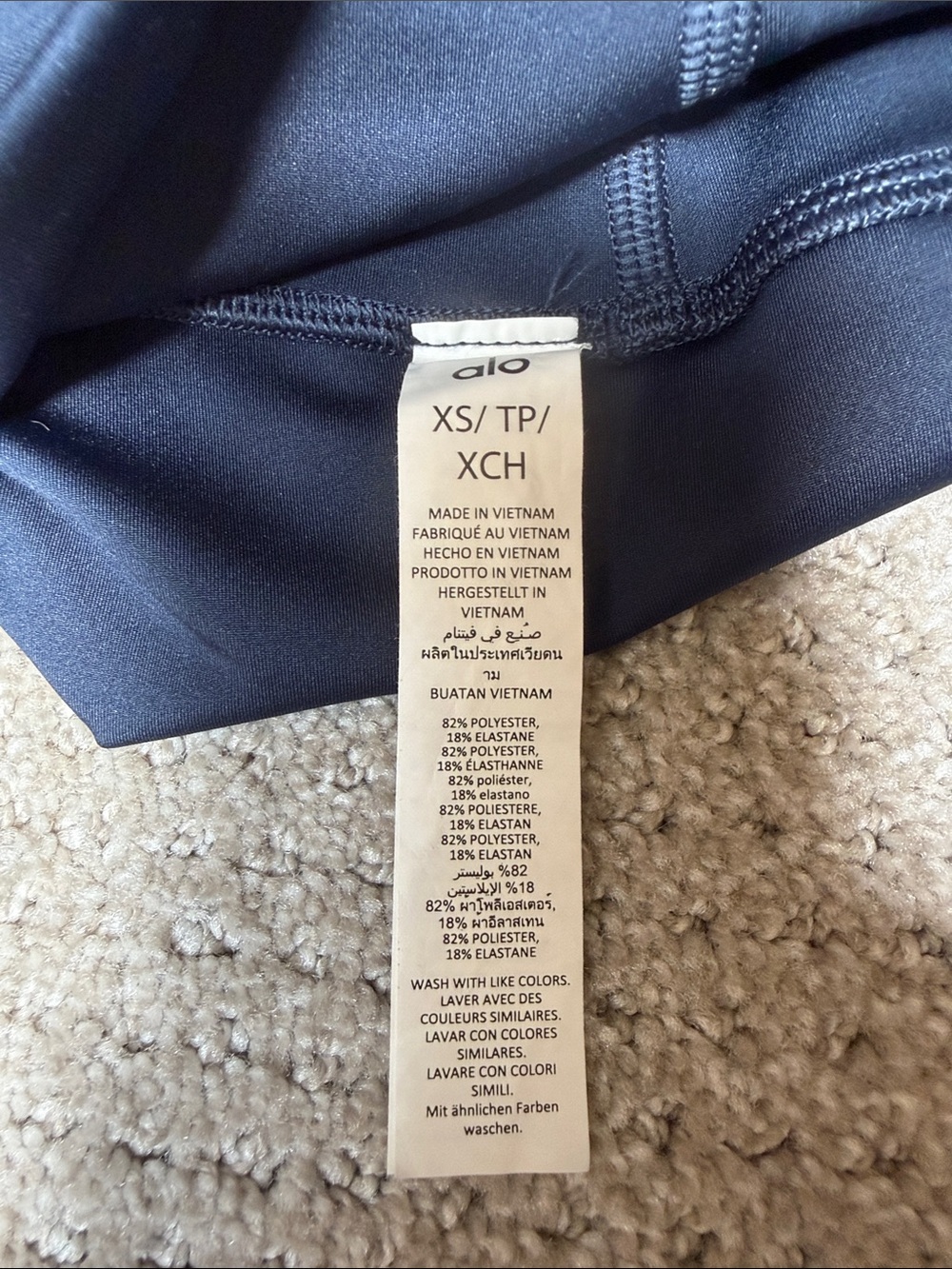 Alo 7/8 High Waist Airlift Leggings XS - Picture 4 of 6